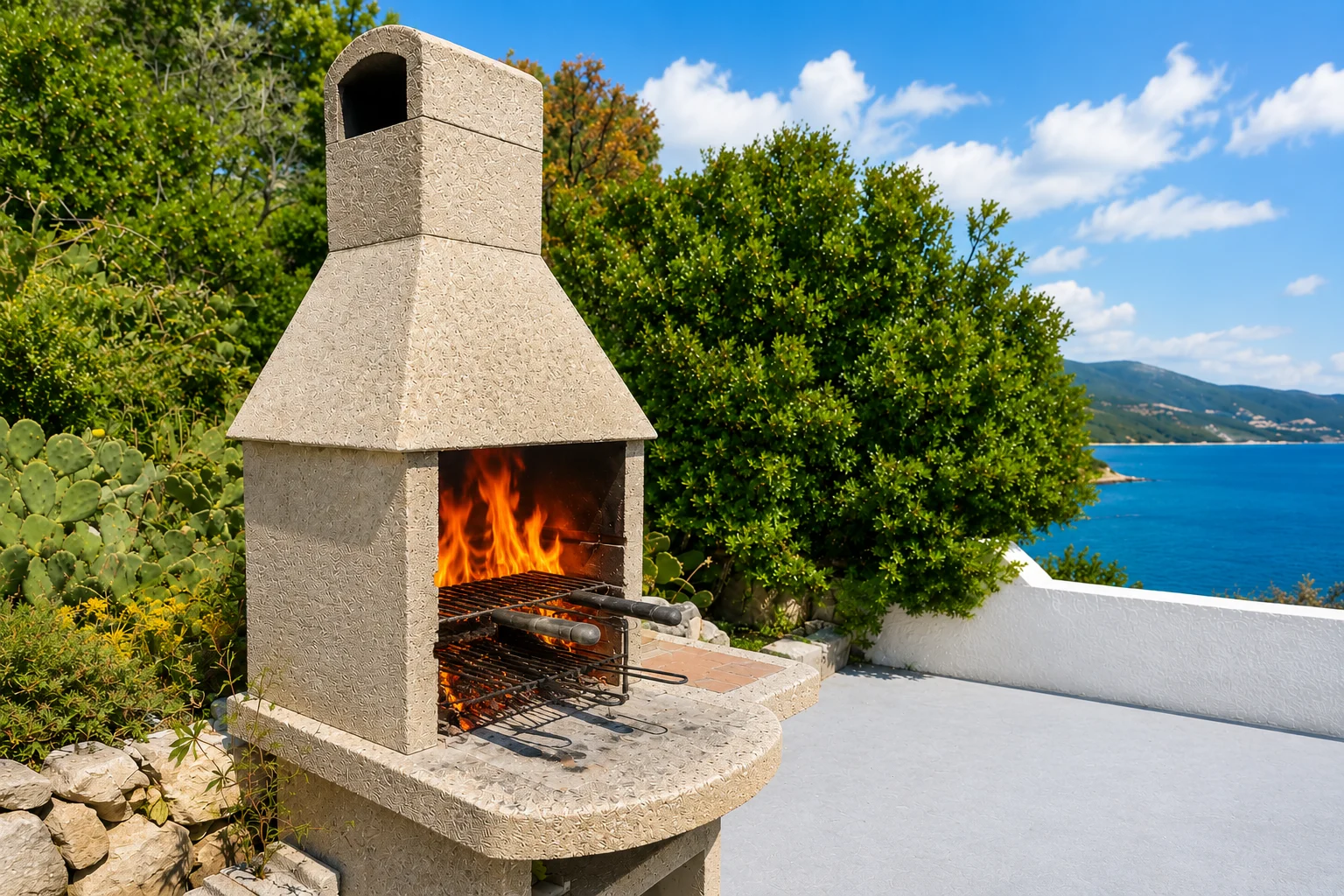 Villa Soldo — zajednički roštilj
